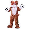 Adults Bull Dog Mascot Costume Image 1