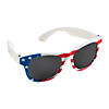 Adults Patriotic Flag Nomad Sunglasses - 12 Pc. Image 1