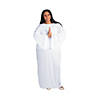 Adult's Plus Size White Nativity Gown Image 1