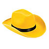Adults Yellow Cowboy Hat Image 1