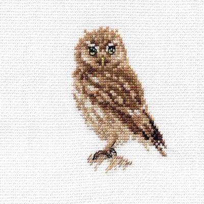 Alisa - Owl 0-166 Counted Cross-Stitch Kit Image 1