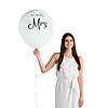 Almost Mrs. Clear 36" Latex Balloons - 2 Pc.  Image 2
