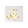 Almost Mrs. Table Sign with Easel Image 1