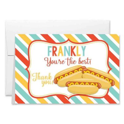 AmandaCreation Frankly You're The Best Greeting Card 2pc. Image 1