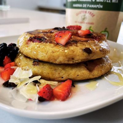 Amasar Breadfruit Pancake and Waffle Mix, Gluten-Free Non-GMO High-Fiber No Sugar Added, 8.5 Oz - 2pk Image 2