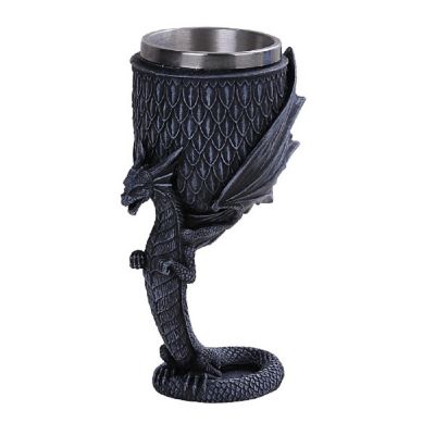 Anne Stokes Dragon Goblet Chalice Wine Cup New Image 1