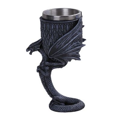 Anne Stokes Dragon Goblet Chalice Wine Cup New Image 1