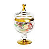 Apothecary Jars with Gold Trim - 3 Pc. Image 1