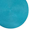 Aqua Round Polypropylene Woven Placemat (Set Of 6) Image 1