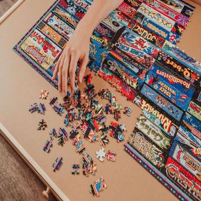 Arcadeageddon! Retro Arcade Game Collage 1000-Piece Jigsaw Puzzle Image 3