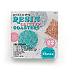 Art 101 Resin Glitter Coaster Kit Image 2
