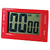 Ashley Productions Big Red Digital Timer 3.75" x 2.5" with Magnetic Backing and Stand, Pack of 2 Image 1