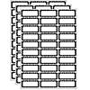 Ashley Productions Die-Cut Magnetic Foam Black & White Dots Labels/Nameplates, 30 Per Pack, 3 Packs Image 1