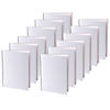 Ashley Productions Hardcover Blank Book 6" x 8" Portrait, White, Pack of 12 Image 1