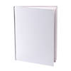 Ashley Productions Hardcover Blank Book 6" x 8" Portrait, White, Pack of 12 Image 1