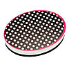 Ashley Productions Magnetic Whiteboard Eraser, Black & White Dots, Pack of 6 Image 1