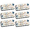 Ashley Productions Magnetic Whiteboard Eraser, Everyone is Welcome, Pack of 6 Image 1
