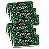 Ashley Productions Magnetic Whiteboard Eraser, Greenery with Erase, 2" x 5", Pack of 6 Image 1