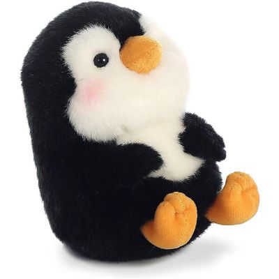 Aurora World Rolly Pet Peewee Penguin Plush, 5" Image 1