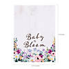 Baby in Bloom Treat Bags with Stickers - 12 Pc. Image 1