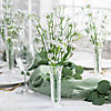 Baby&#8217;s Breath & Bud Vases Decorating Kit for 12 Tables Image 1