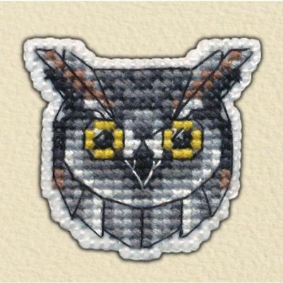 Badge-owl 1095 Plastic Canvas Oven Counted Cross Stitch Kit Image 1