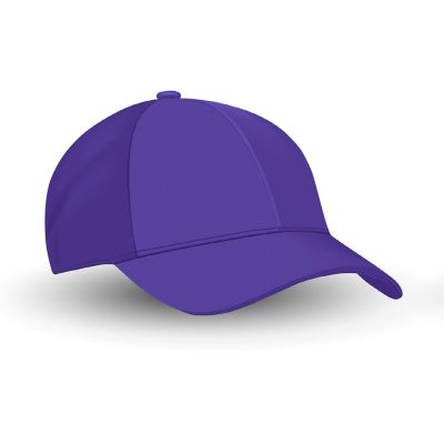 Balec Plain Baseball Cap Hat Adjustable Back (Purple) Image 2
