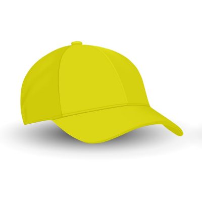 Balec Plain Baseball Cap Hat Adjustable Back (Yellow) Image 2