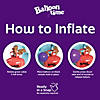 Balloon Time Helium Tank Kit with 50 Balloons and Ribbon Image 3