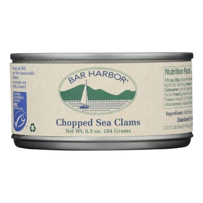 Bar Harbor - Chopped Clams - Case of 12 - 6.5 oz. Image 1