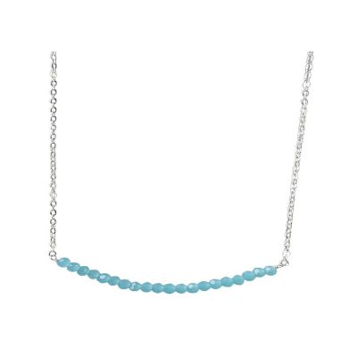 Bar Necklace Chalcedony Image 1