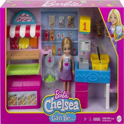 BARBIE&#8482; CHELSEA CAN BE SNACK STAND PLAYSET WITH BLONDE CHELSEA DOLL 15+ PIECES: Image 3