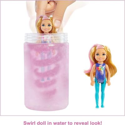 Barbie Chelsea Color Reveal Doll with 6 Surprises Party Series Image 2