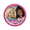 Barbie<sup>&#174;</sup> Dream Together Party Round Paper Dinner Plates - 8 Ct. Image 1