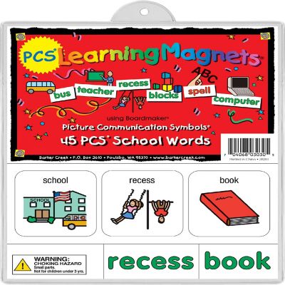Barker Creek Learning Magnets&#174; - 45 PCS&#174; School Words Image 3