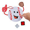 Baseball Thumbprint Sign Craft Kit - Makes 12 Image 2