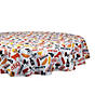 Bbq Fun Print Outdoor Tablecloth With Zipper 60 Round Image 1