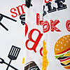 Bbq Fun Print Outdoor Tablecloth With Zipper 60 Round Image 1