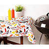 Bbq Fun Print Outdoor Tablecloth With Zipper 60X84 Image 2