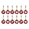 Bear And Moose Cut-Out Ornament (Set Of 12) 7.5"H Iron Image 2
