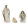 Beige Holy Family Nativity Figurines (Set Of 3) 3"H, 8"H, 11.75"H Resin Image 1