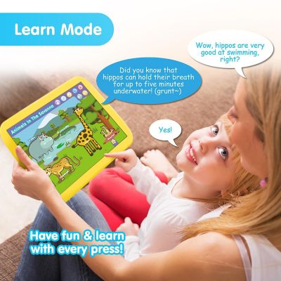 BEST LEARNING INNO PAD Smart Fun Lessons - Educational Tablet Toy to Learn Alphabet, Numbers, Colors and more for Toddlers Ages 2 to 5 Years Old Image 1