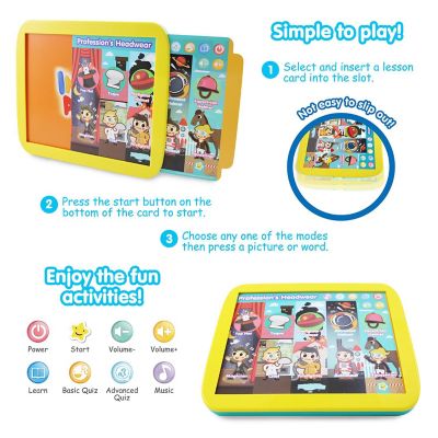 BEST LEARNING INNO PAD Smart Fun Lessons - Educational Tablet Toy to Learn Alphabet, Numbers, Colors and more for Toddlers Ages 2 to 5 Years Old Image 2