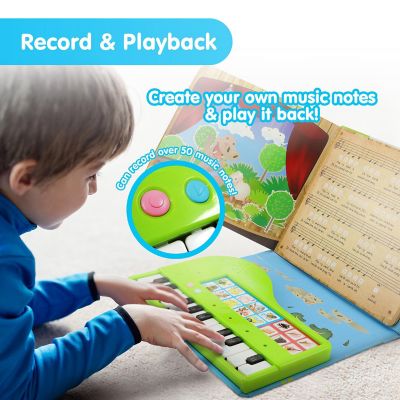 BEST LEARNING My First Piano Book - Educational Musical Toy for Toddlers Kids Ages 3-5 Years - Ideal 3, 4 Year Old Boy or Girl Birthday Gift Present Image 1