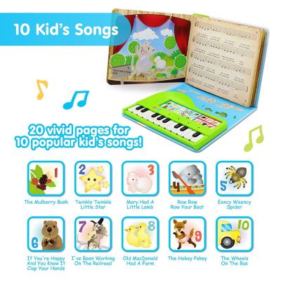 BEST LEARNING My First Piano Book - Educational Musical Toy for Toddlers Kids Ages 3-5 Years - Ideal 3, 4 Year Old Boy or Girl Birthday Gift Present Image 2