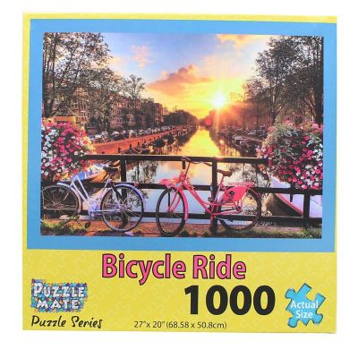 Bicycle Ride 1000 Piece Jigsaw Puzzle Image 1