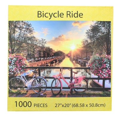 Bicycle Ride 1000 Piece Jigsaw Puzzle Image 1