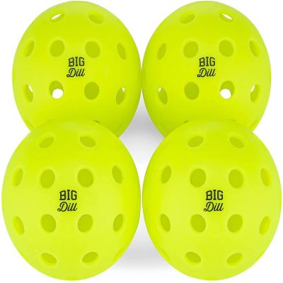 Big Dill Pickleball Co. Relish Outdoor Pickleball Balls (Pack of 4) Image 1