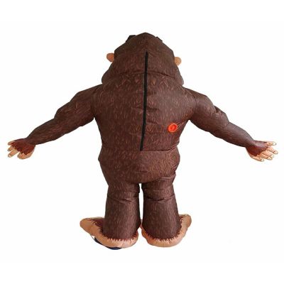 Big Foot Adult Inflatable Costume  One Size Image 2