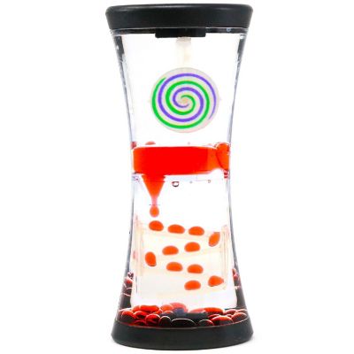 Big Mo's Toys Hypnotic Liquid Motion Spiral Timer Toy for Sensory Play Image 1